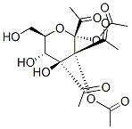 pentaacetyl-alpha-D-glucopyranose Struktur