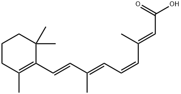 11-CIS-レチノイン酸 化学構造式