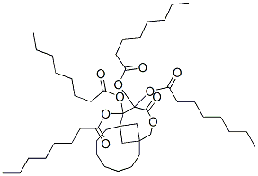 Pentaerythrityl tetracaprylate/caprate Structure