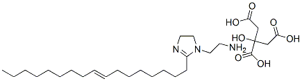 2-heptadec-8-enyl-4,5-dihydro-1H-imidazole-1-ethylamine monocitrate|