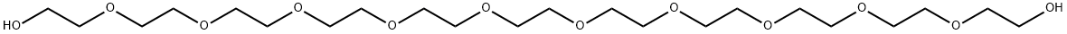 3,6,9,12,15,18,21,24,27,30-decaoxadotriacontane-1,32-diol Struktur