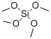 Tetramethyl orthosilicate Struktur