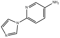 6-(1H-咪唑-1-基)吡啶-3-胺,681004-51-3,结构式