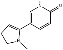 6-Hydroxy-N-methyl Myosmine Struktur