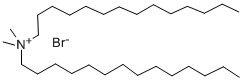 双十四烷基二甲基溴化铵, 68105-02-2, 结构式