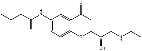 R-Acebutolol Struktur