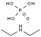 二乙胺磷酸盐,68109-72-8,结构式
