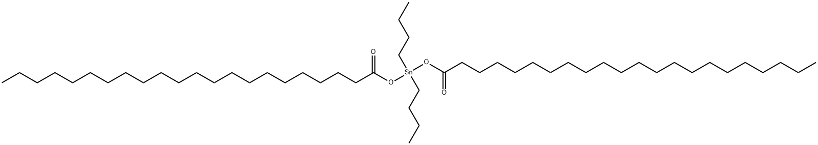 二ドコサン酸ジブチルスタンナンジイル 化学構造式