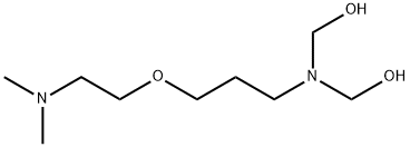 [[3-[2-(dimethylamino)ethoxy]propyl]imino]bismethanol Struktur