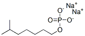 磷酸一异辛酯二钠盐, 68110-42-9, 结构式