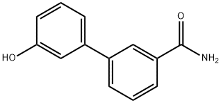 3-(3-羟基苯基)苯甲酰胺 结构式