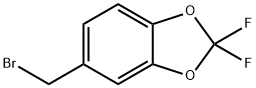 5-(bromomethyl)-2,2-difluorobenzo[d][1,3]dioxole,68119-30-2,结构式