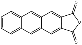 2,3-アントラセンジカルボン酸無水物 化学構造式