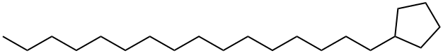 Cyclopentane, hexadecyl- Structure