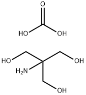 炭酸ジ[トリス(ヒドロキシメチル)アミノメタン] 化学構造式