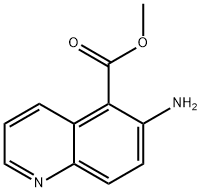 6-氨基喹啉-5-羧酸甲酯, 681246-33-3, 结构式