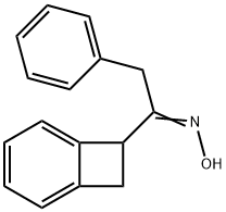 Benzyl(bicyclo[4.2.0]octa-1,3,5-trien-7-yl) ketone oxime Structure