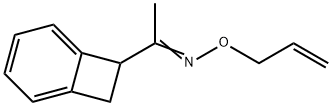 Bicyclo[4.2.0]octa-1,3,5-trien-7-yl(methyl) ketone O-allyl oxime Structure