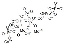 钴钼氢氧化物氧化物磷酸盐, 68130-37-0, 结构式