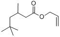 allyl trimethylhexanoate Structure