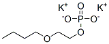 dipotassium 2-butoxyethyl phosphate Structure