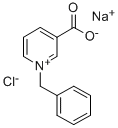 1-BENZYL-3-SODIUMCARBOXY-PYRIDINIUM CHLORIDE Structure