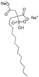 十三醇磺基琥珀酸酯二钠, 68133-71-1, 结构式