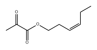 PYRUVIC ACID CIS-3-HEXEN-1-YL ESTER Structure