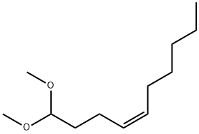 (Z)-1,1-Dimethoxy-4-decene Struktur