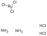 AMMONIUM AQUOPENTACHLORORUTHENATE(III) Struktur