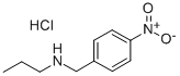 N-4-NITROBENZYL-N-PROPYLAMINE HYDROCHLORIDE Structure