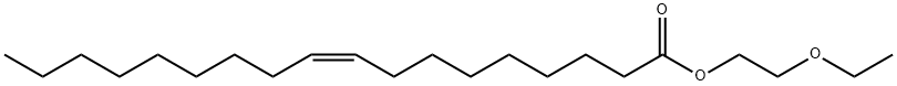 (Z)-9-オクタデセン酸2-エトキシエチル 化学構造式