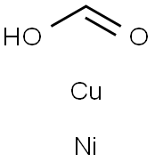 formic acid, copper nickel salt Struktur