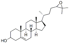 24,25-エポキシコレステロール 化学構造式
