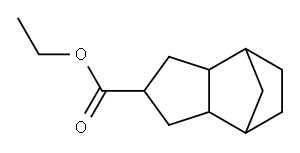 ethyl octahydro-4,7-methano-1H-indene-2-carboxylate,68140-53-4,结构式