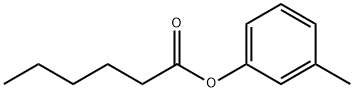 3-methylphenyl hexanoate Struktur