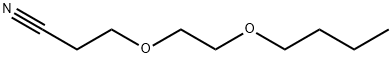 3-(2-butoxyethoxy)propiononitrile Struktur