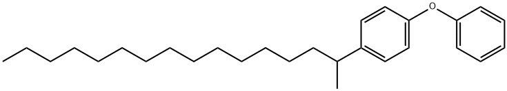 1-(1-methylpentadecyl)-4-phenoxybenzene Struktur