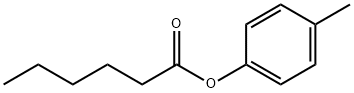 p-tolyl hexanoate Struktur