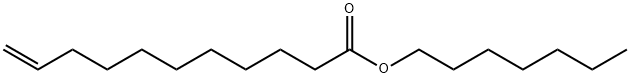 heptyl undec-10-enoate Struktur