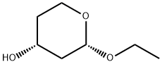 2H-Pyran-4-ol, 2-ethoxytetrahydro-, (2S,4R)- (9CI) Structure