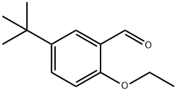 Benzaldehyde, 5-(1,1-dimethylethyl)-2-ethoxy- (9CI) Structure