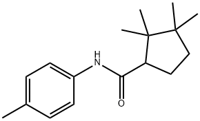 Cyclopentanecarboxamide, 2,2,3,3-tetramethyl-N-(4-methylphenyl)- (9CI) Struktur