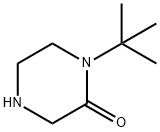 1-(叔丁基)哌嗪-2-酮, 681483-76-1, 结构式