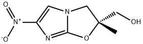 (R)-(2-METHYL-6-NITRO-2,3-DIHYDRO-IMIDAZO[2,1-B]OXAZOL-2-YL)-METHANOL
 化学構造式