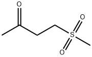 4-METHANESULPHONYLBUTAN-2-ONE 化学構造式