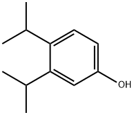 3,4-ジイソプロピルフェノール 化学構造式