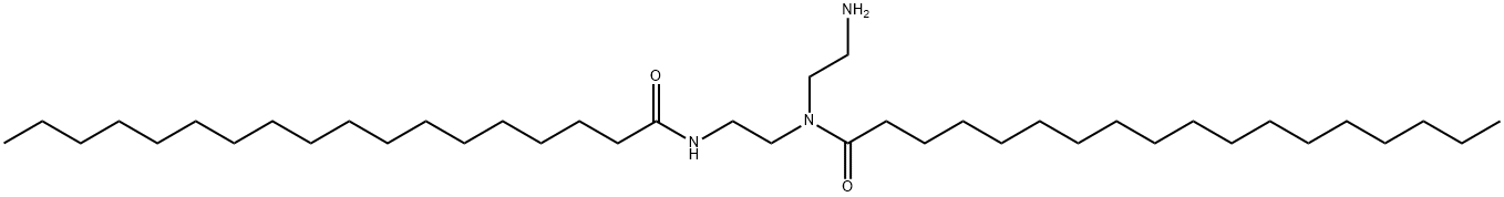 N-(2-aminoethyl)-N-[2-(stearoylamino)ethyl]stearamide,68155-57-7,结构式