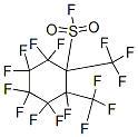 nonafluorobis(trifluoromethyl)cyclohexanesulphonyl fluoride 结构式