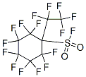 decafluoro(pentafluoroethyl)cyclohexanesulphonyl fluoride Structure